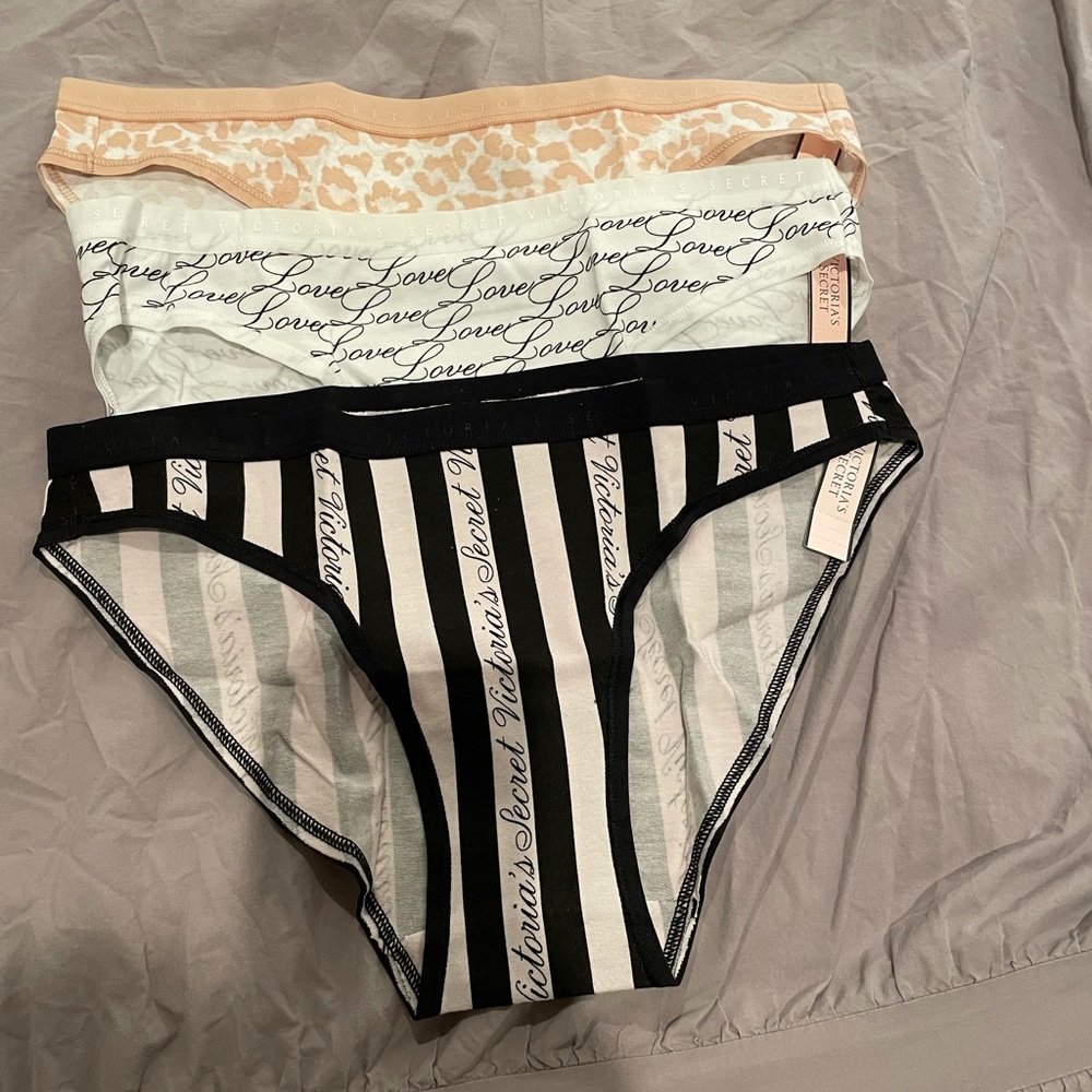 Victoria’s Secret Cotton Bikini Cut Panties Set (3)